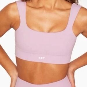 Pink Sports Bra and Leggings SET ACTIVE